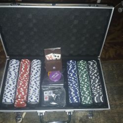 Poker  Set   $15