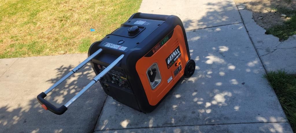 GENMAX 6000 Watt Electric Start Dual Fuel Powered Inverter Generator with 312 cc Engine