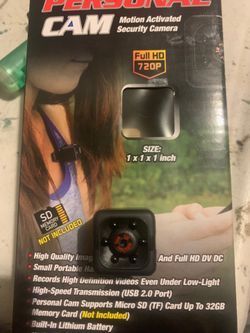 motion activated personal camera