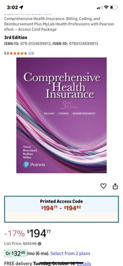 Comprehensive Health Insurance 