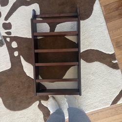 Pottery Barn Kids Tiered Wall Book Rack - Espresso