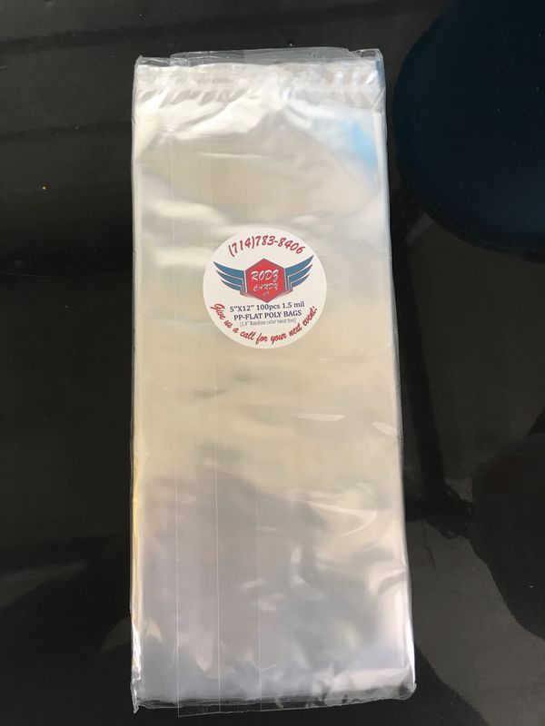 Poly bags 100 count for Sale in Anaheim, CA - OfferUp