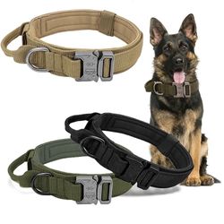 New High Quality Wear-resistant Adjustable Tactical Training Dog collar