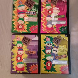 South Park DVDs Volume 2 - 3 - 4 - 5