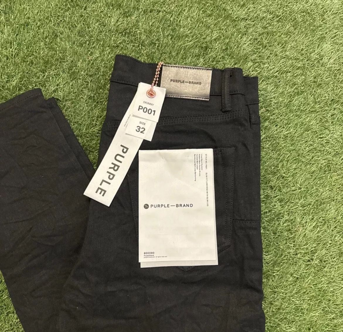 New/never Used:Black Purple Jeans:size:32