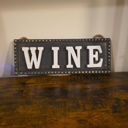 Decorative Wine Sign  