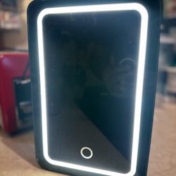 Mini Fridge w/Light On Front 