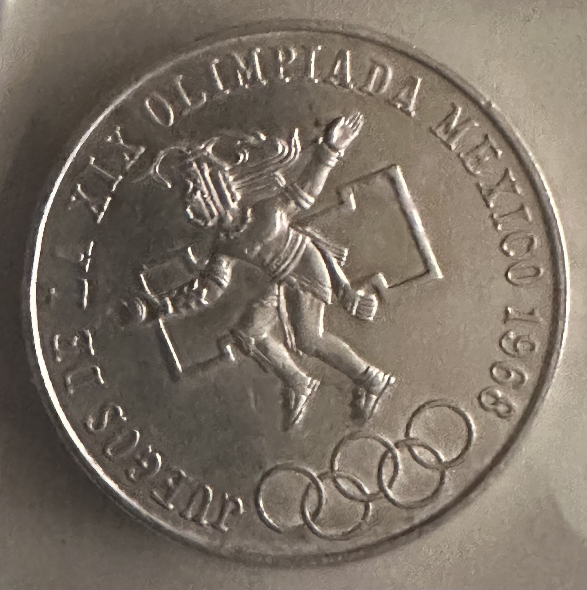 1968 25 Pesos Mexican