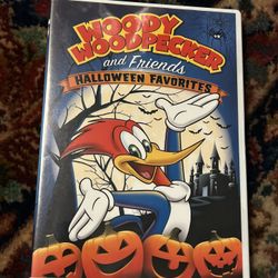 Free!!! Vintage 2014 Woody Woodpecker Dvd : Halloween Favorites