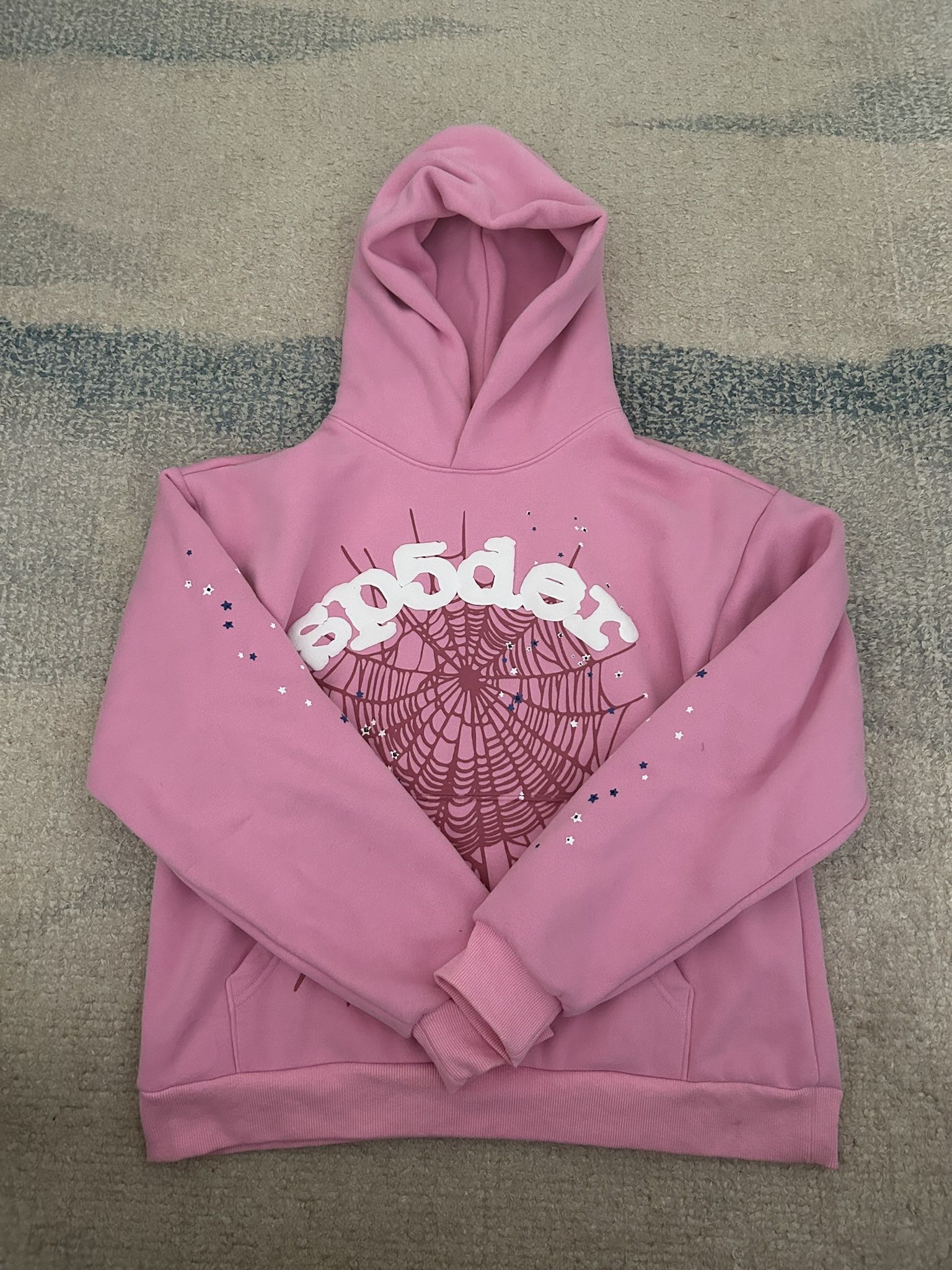 Spider Hoodie Pink Size Medium 1of1