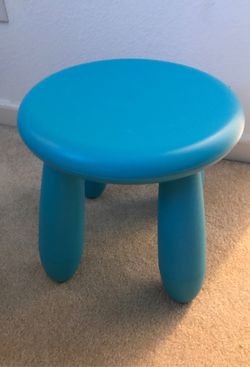 Blue stool