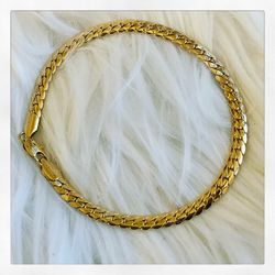 Gold plated Anklet