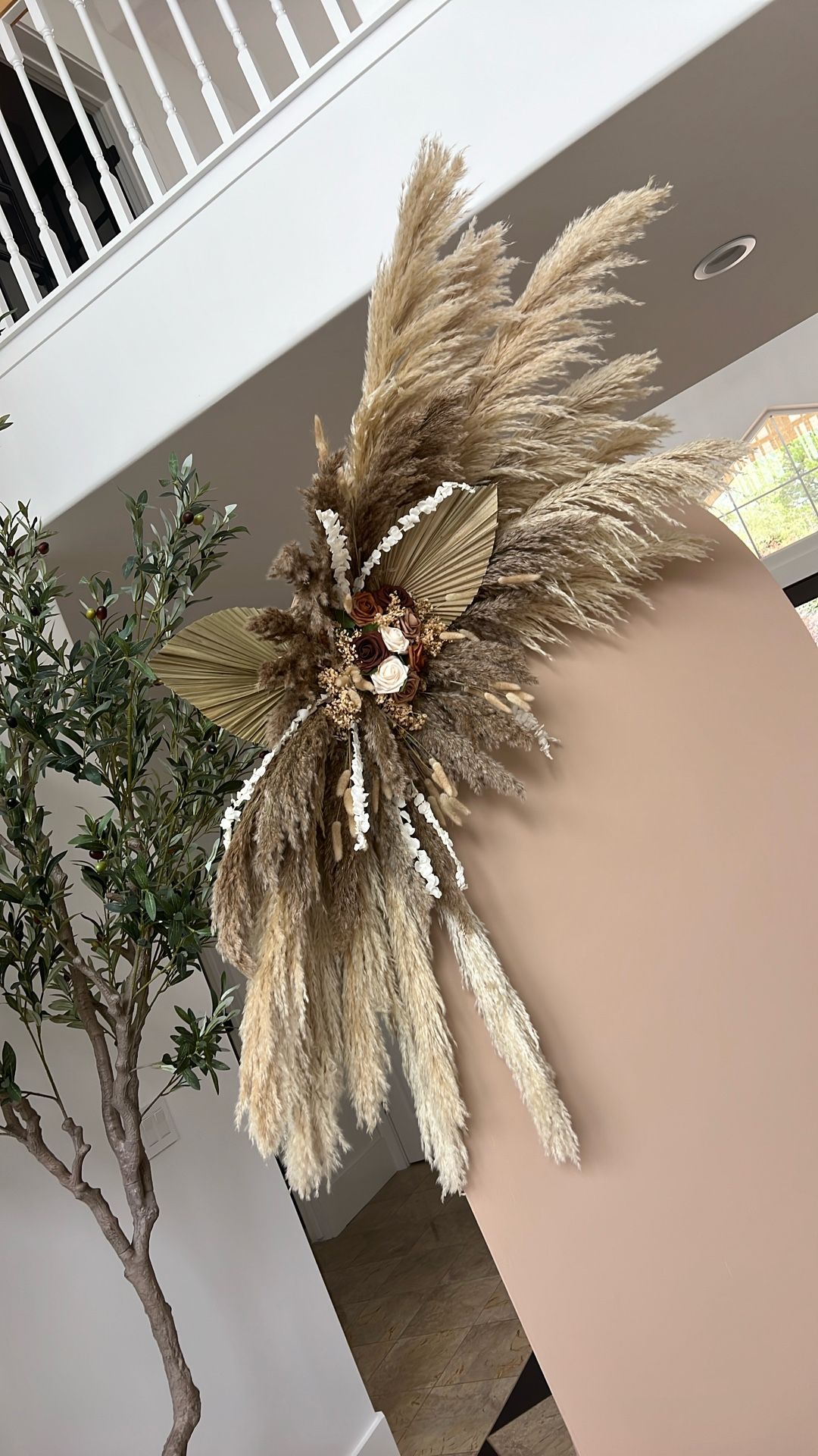 Dried Flowers Pampas grass Arrangement