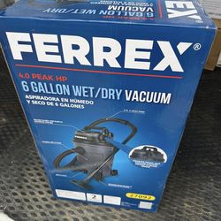FERREX 5 Gallon vacuum