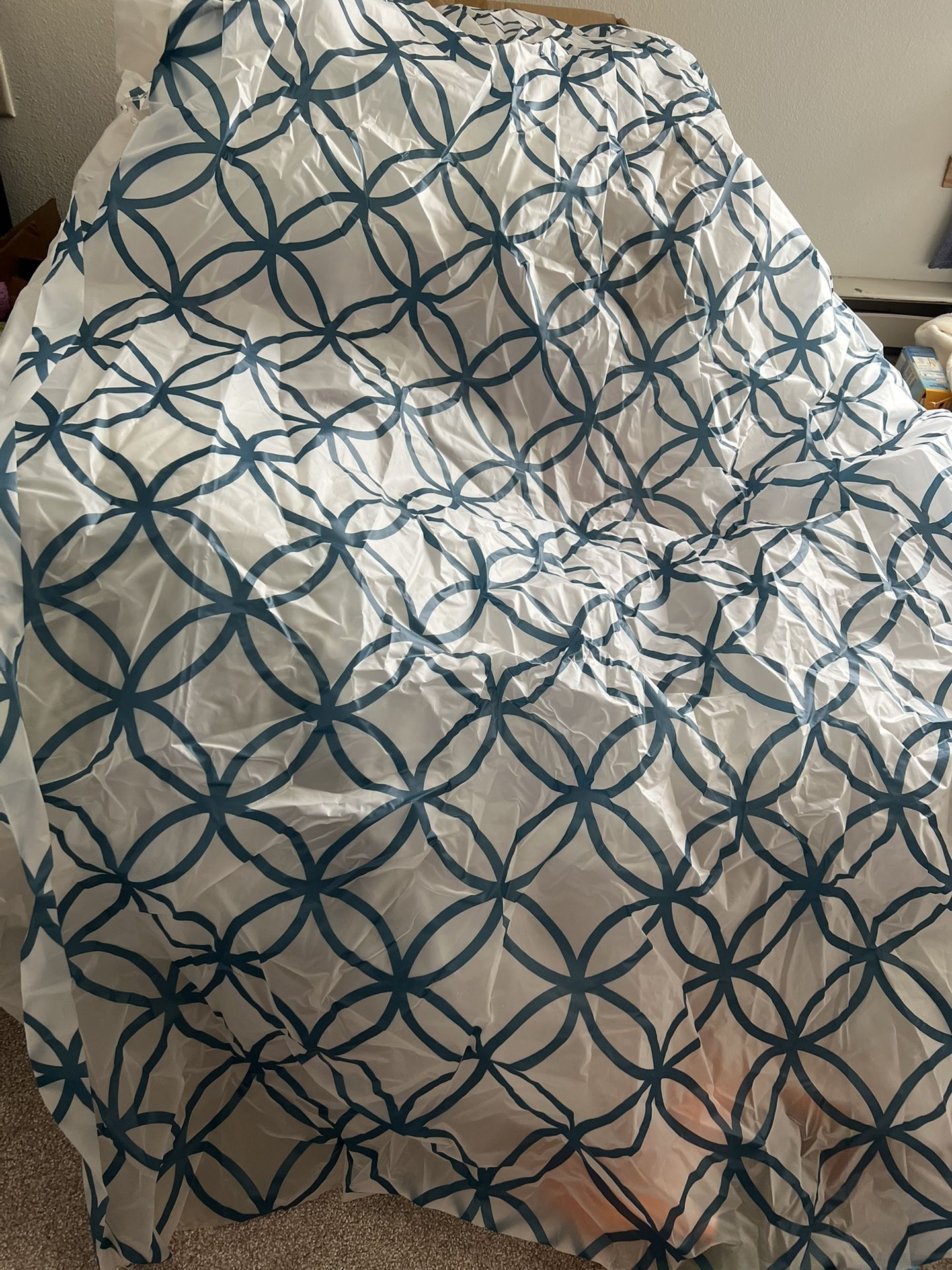 Double Shower Curtain