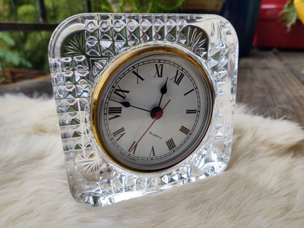 Vintage Crystal Clock