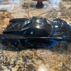 Traxxas Slash Clipless Muddy Blue Body