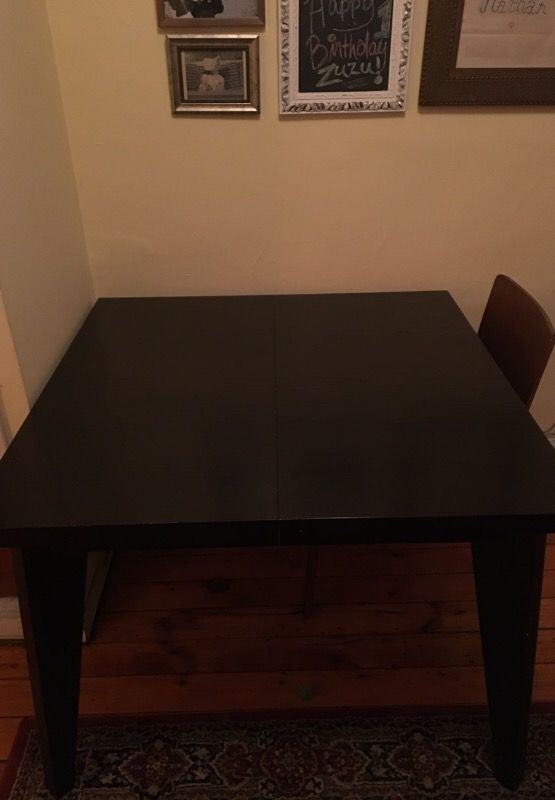 West Elm Angled Leg Expandable Dining Table