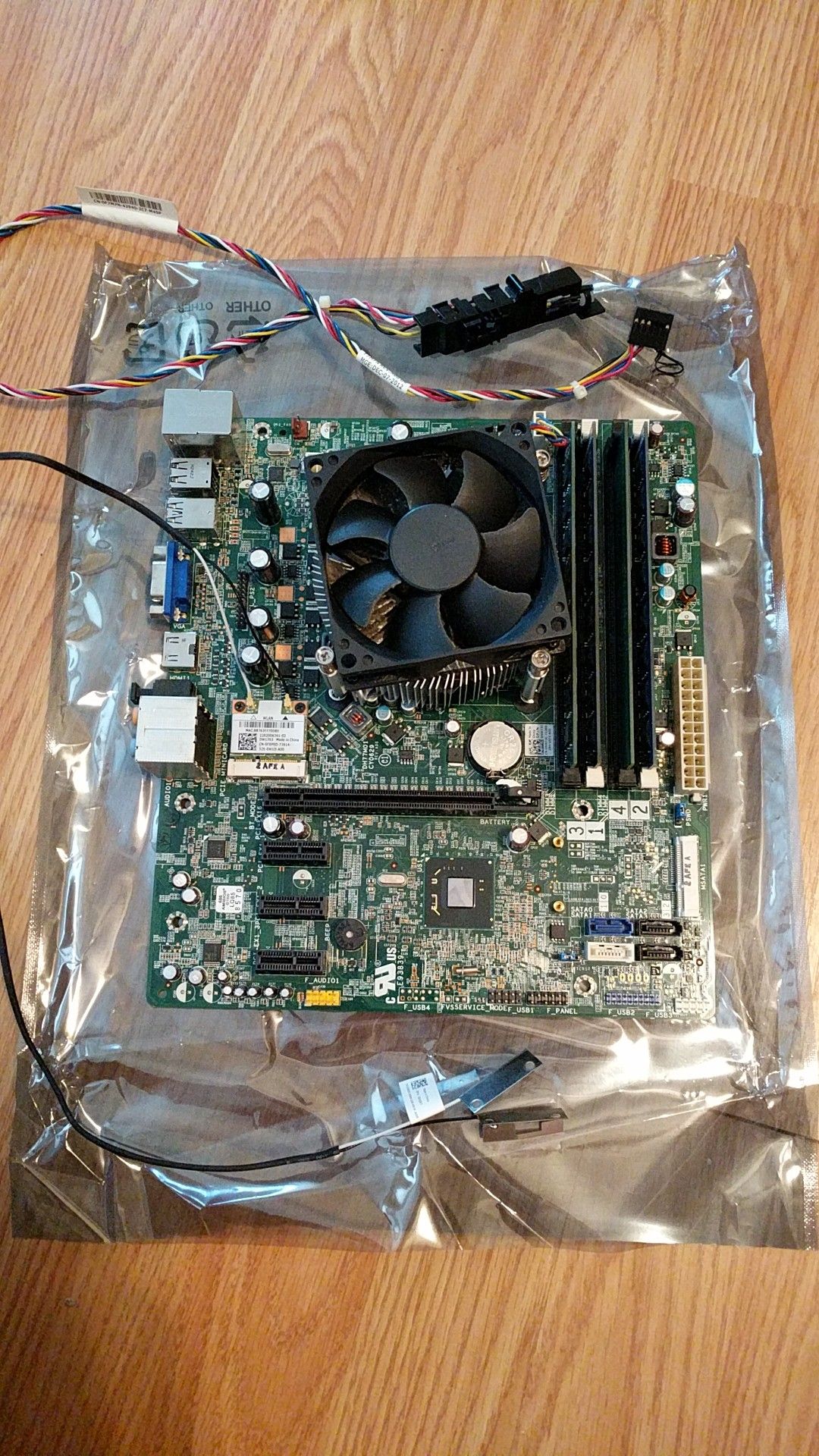 Dell XPS 8500 motherboard Core i7-3770 16GB DDR3 WLAN 802.11b/g/n
