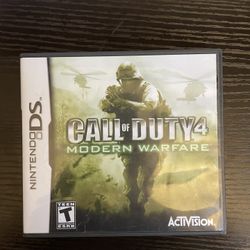 Cod 4 DS Case/ Manual Only