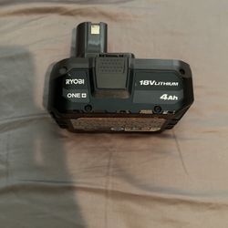 Ryobi 18V Lithium 4Ah