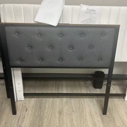 Twin Bed Frame with Storage Drawers 