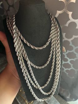 Silver Chains/Necklaces