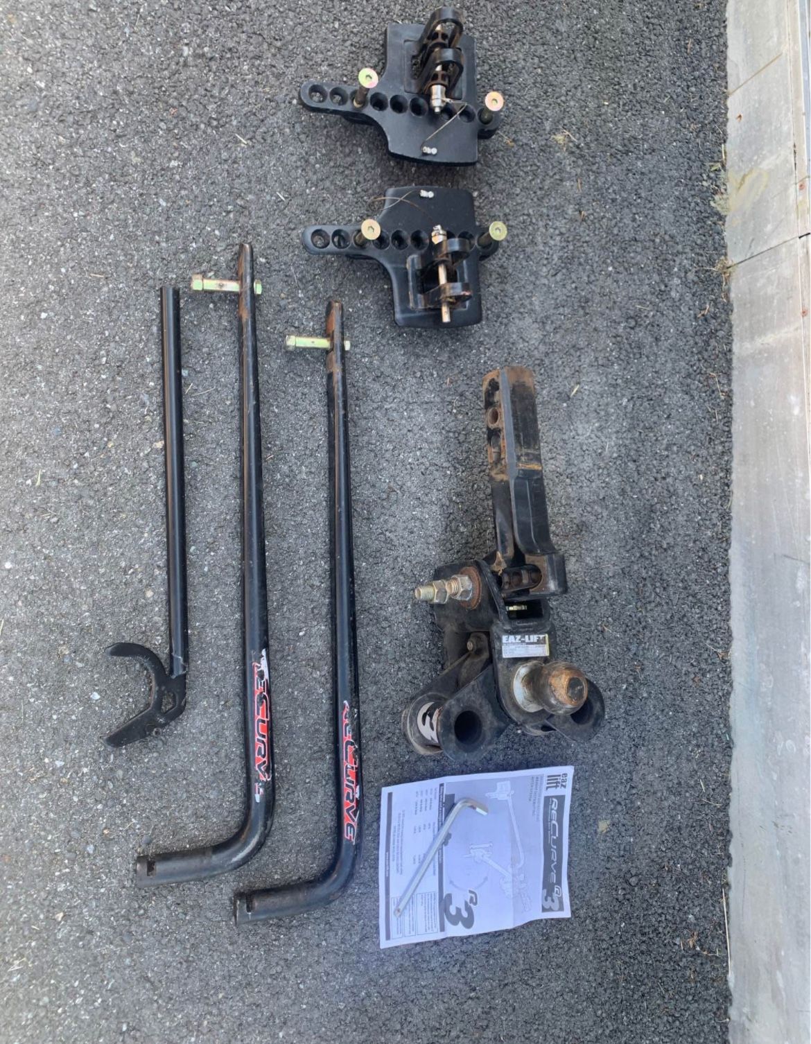 15,000 Lbs Distribution Hitch Complete