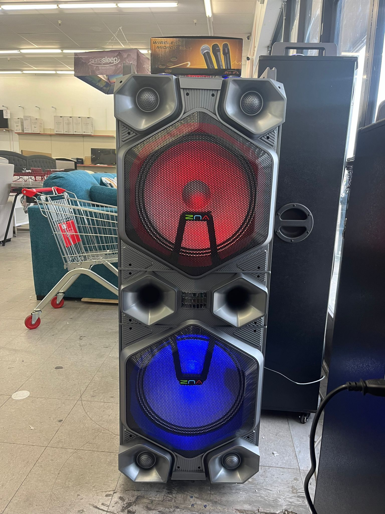 Karaoke speaker, 18500W, 2 x 15”