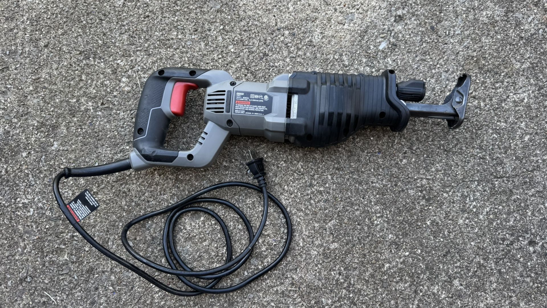 Porter Cable Reciprocating Saw