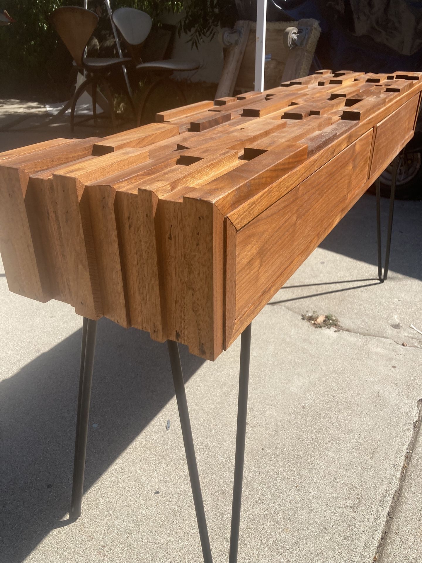 Brutalist Entryway Table