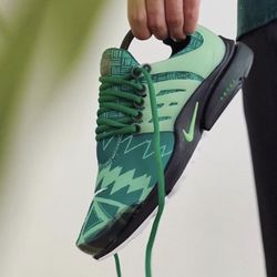 Nike Air Presto NAIJA Football Pattern Sneakers