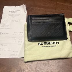 Burberry Money Clip Wallet