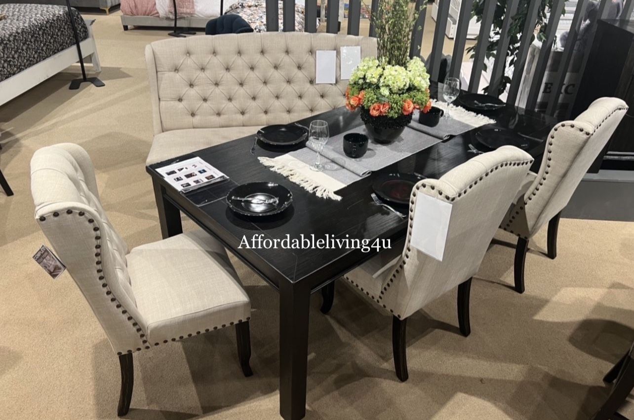 6 Pc Dining Table Set Brand New In Box