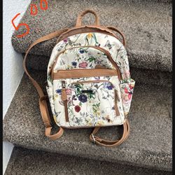 Floral Backpack Like New Condition $5