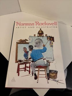 Norman Rockwell: Artist and Illustrator HC Illustrated Book 1970