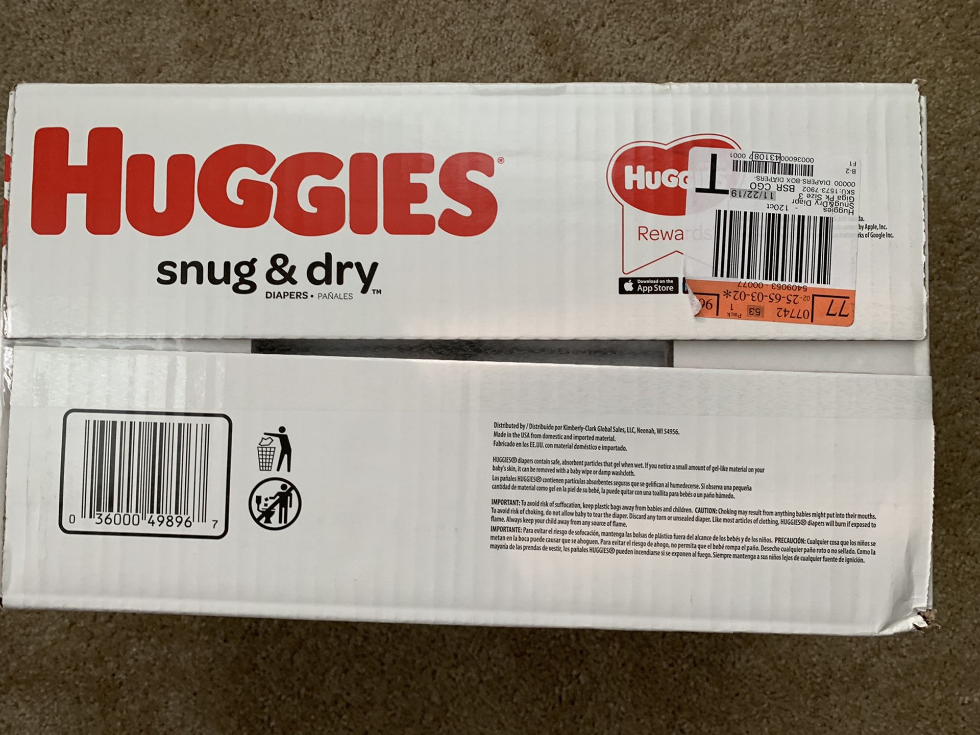 Huggies Diapers