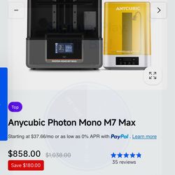 Anycubic Photon Mono M7 Max