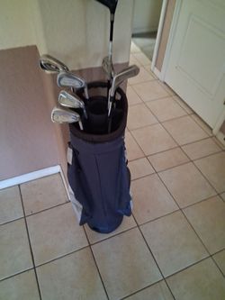 Taylormade  rsi forged irons driver and bag