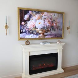 Beau 59" Landscape Electric Fireplace by Real Flame Retails $1200