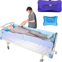 Wash in Bed – Portable Folding Shower Mattress with Drainage System
