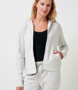 Women’s TravisMathew grey Cloud zip 2.0 hoodie with pockets. Perfect condition.
