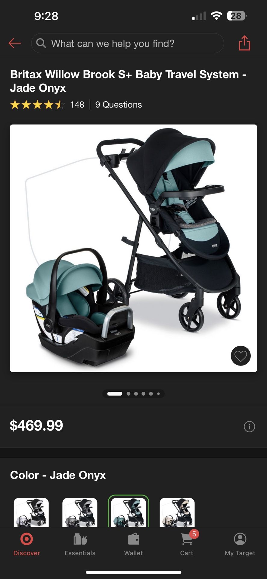 Britax Stroller 