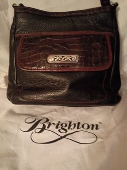 Brighton Leather Cross Body Bag