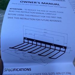 New Tool Shelf Storage Rack