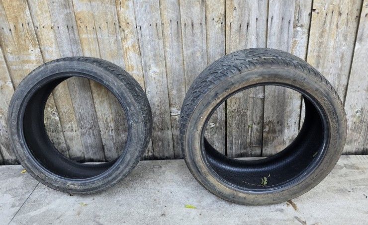 2 Used Tires 22"