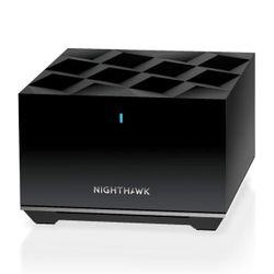 NETGEAR Nighthawk Tri-Band Whole Home Mesh WiFi 6 Add-on Satellite (MS80) – add up to 2,250 sq. ft. of Coverage