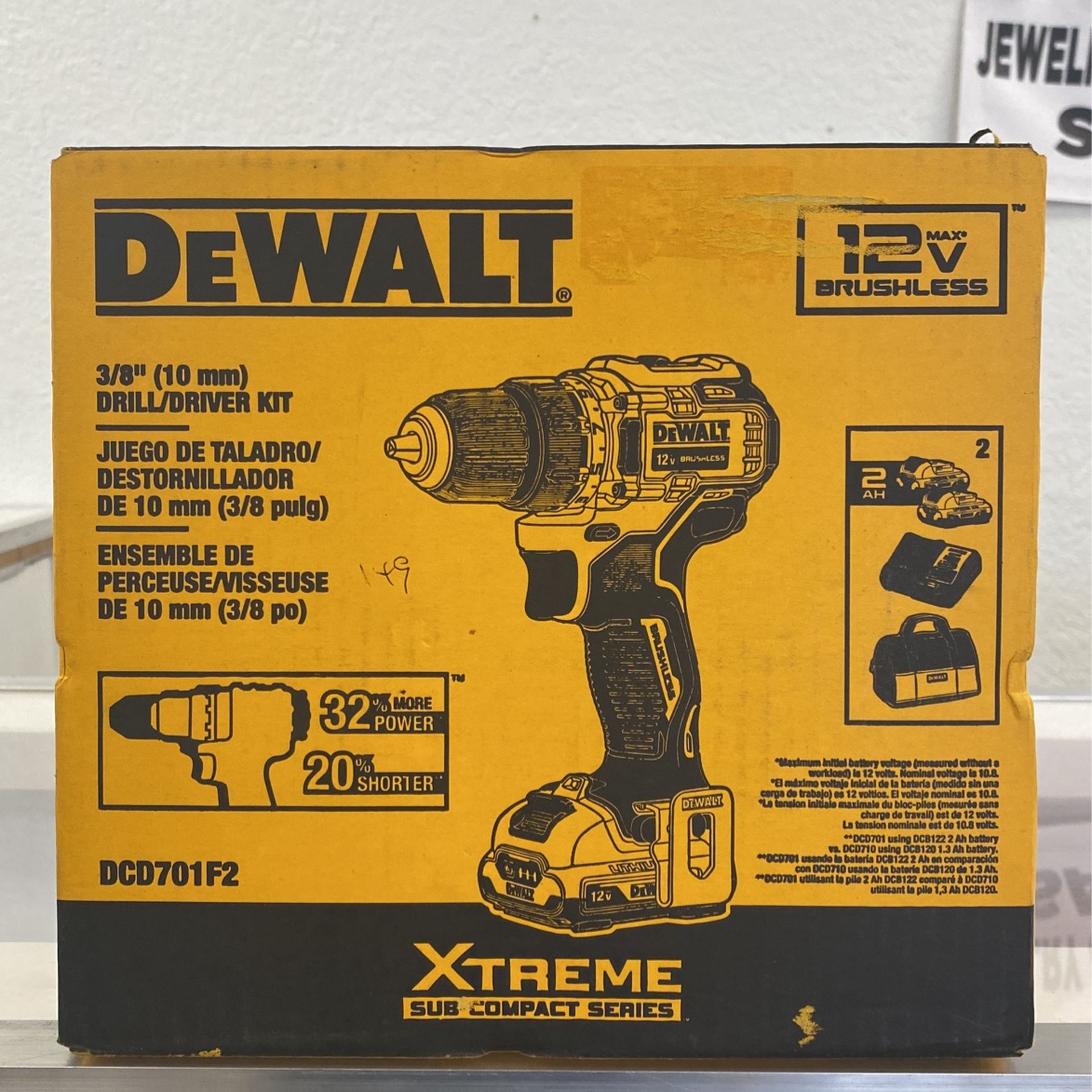 Dewalt DCD701F2 Drill