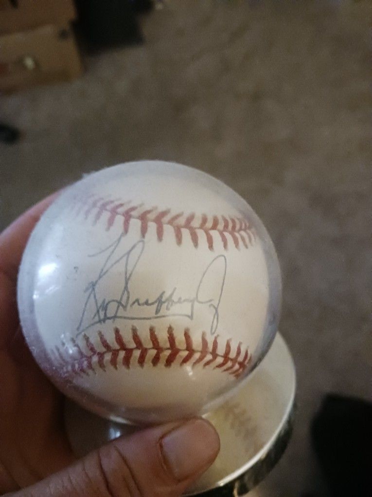 Ken Griffey Jr Autographed Ball