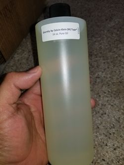 16oz bottle of pure uncut designer cologne and perfume oils $110 per bottle